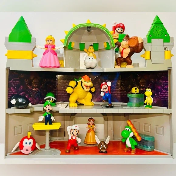 Super Mario Bowser Castle+ Boo Mansion +28 Figures+RC Racer+++ - Picture 2 of 8
